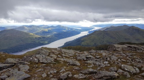Looking down the Loch