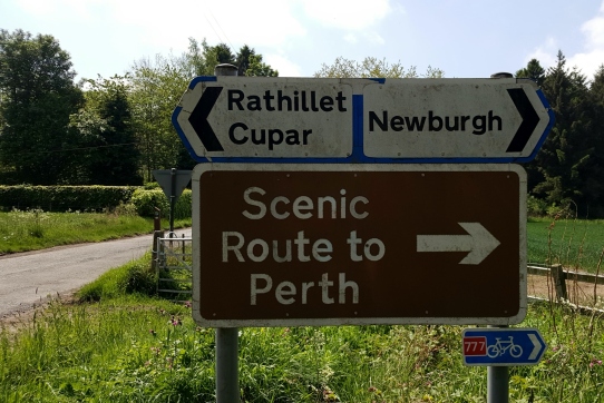 Scenic route chosen