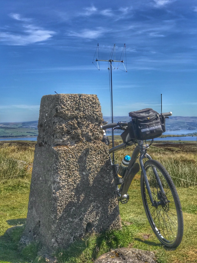 Trig Point, Polly and 2m Beam