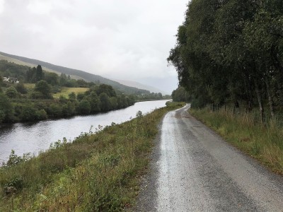 Canal path near Fort William
