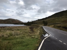 Road at Loch Tarff